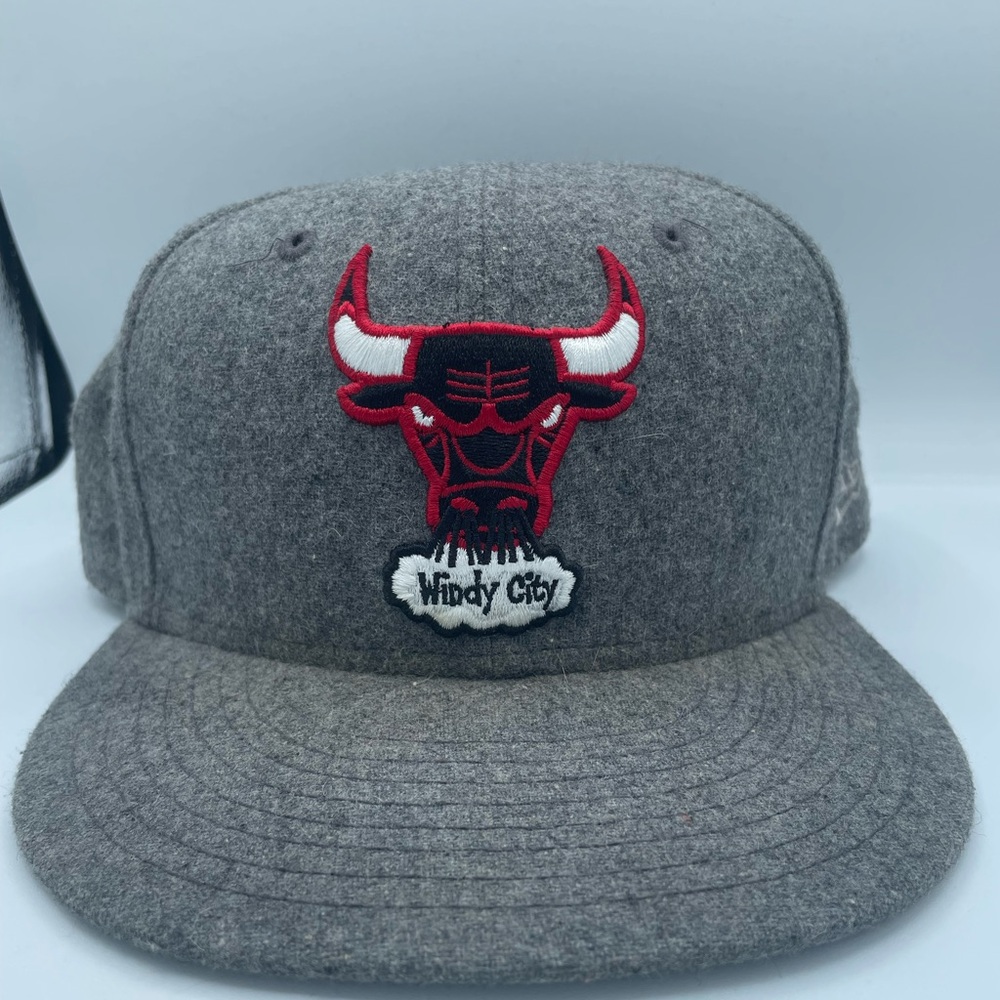 Chicago Bulls Wool New Era Fitted Cap